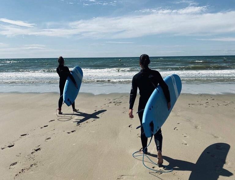 opale coast surfing