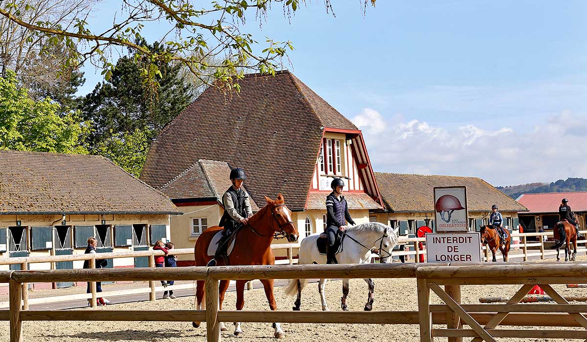 The equestrian center